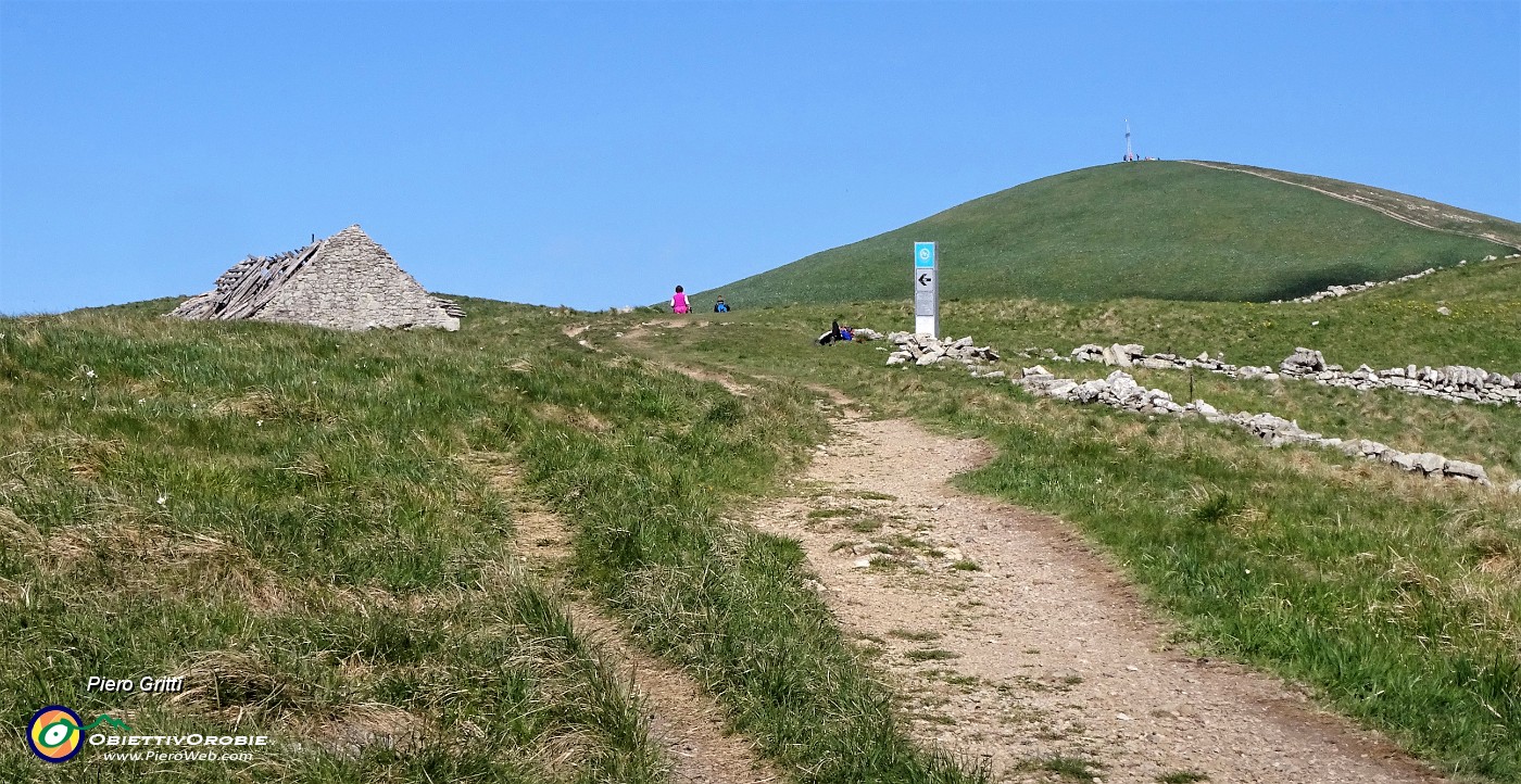 30 In vista della cima del Linzone.JPG -                                